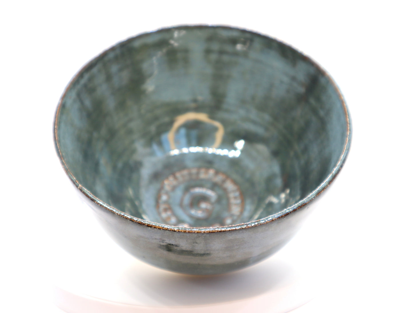 10oz Denim Inspired Handmade Stoneware Bowl